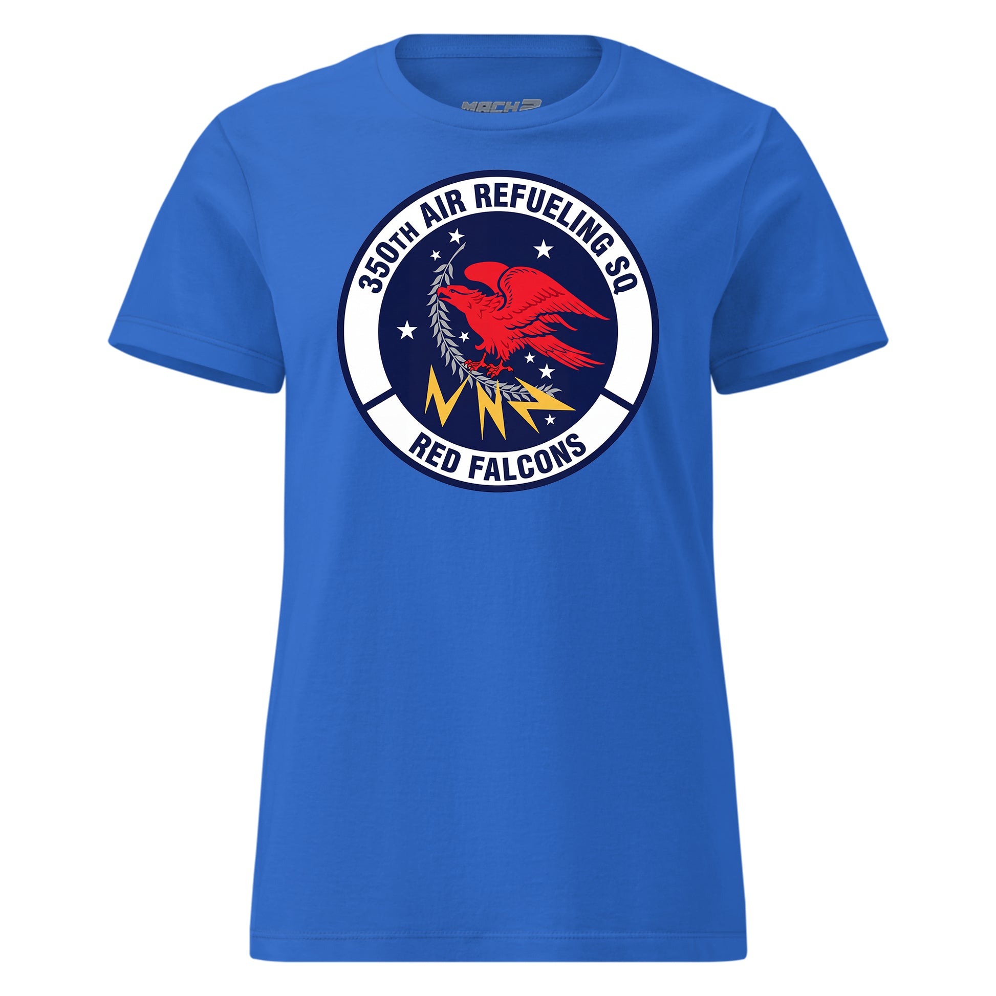 Mach2 Squadron Upload | 350TH AIR REFUELING SQUADRON | Womens | Royal | MACH-WOMENS-FRONT-ROYAL.jpg