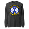 54th Airlift Squadron Long Sleeve T-Shirt - Charcoal Heather