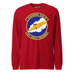 Mach2 Squadron Upload | 40TH AIRLIFT SQUADRON | Long Sleeve | Red | MACH-LONG-SLEEVE-FRONT-RED.jpg