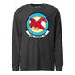 Mach2 Squadron Upload | 143RD AIRLIFT SQUADRON | Long Sleeve | Charcoal Heather | MACH-LONG-SLEEVE-FRONT-CHARCOAL.jpg