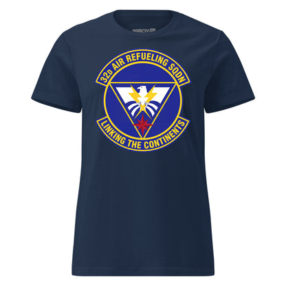 Mach2 Squadron Upload | 32ND AIR REFUELING SQUADRON | Womens | Navy | MACH-WOMENS-FRONT-NAVY.jpg