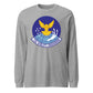 Mach2 Squadron Upload | 73RD AIRLIFT SQUADRON | Long Sleeve | Heather Grey | MACH-LONG-SLEEVE-FRONT-GREY.jpg