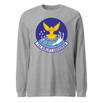 Mach2 Squadron Upload | 73RD AIRLIFT SQUADRON | Long Sleeve | Heather Grey | MACH-LONG-SLEEVE-FRONT-GREY.jpg