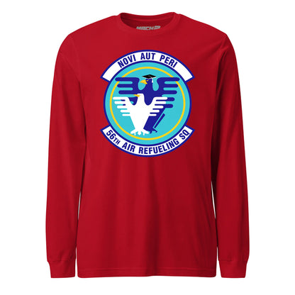 Mach2 Squadron Upload | 56TH AIR REFUELING SQUADRON | Long Sleeve | Red | MACH-LONG-SLEEVE-FRONT-RED.jpg