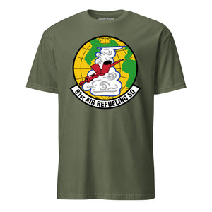 Mach2 Squadron Upload | 91ST AIR REFUELING SQUADRON | T-Shirt | OD Green | MACH-SHORT-SLEEVE-FRONT-OD.jpg
