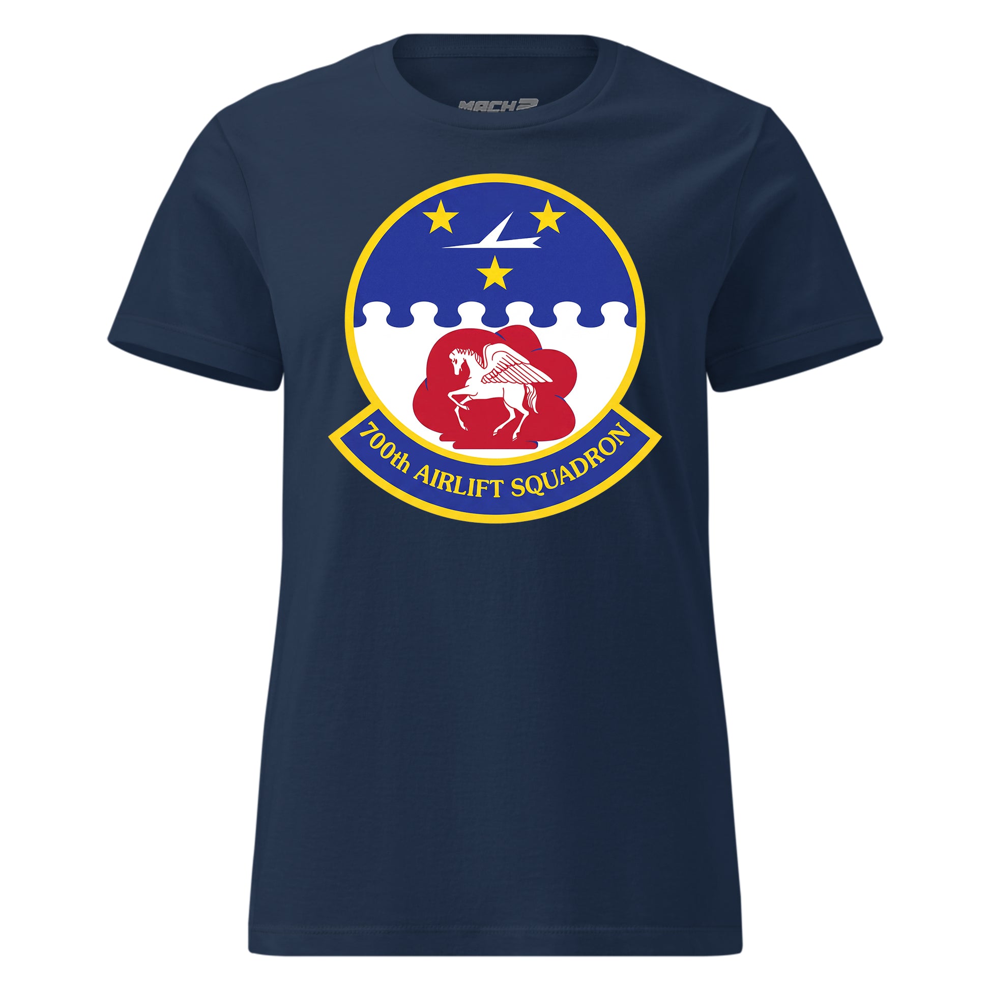 Mach2 Squadron Upload | 700TH AIRLIFT SQUADRON | Womens | Navy | MACH-WOMENS-FRONT-NAVY.jpg