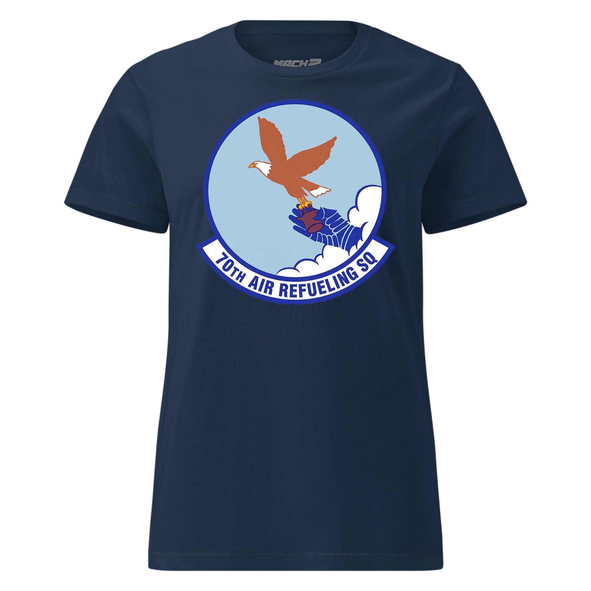 Mach2 Squadron Upload | 70TH AIR REFUELING SQUADRON | Womens | Navy | MACH-WOMENS-FRONT-NAVY.jpg