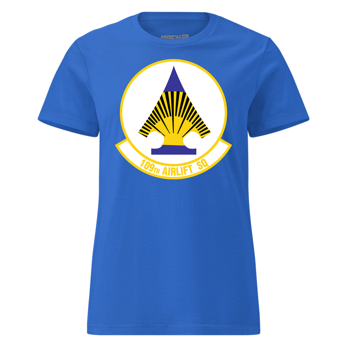 Mach2 Squadron Upload | 109TH AIRLIFT SQUADRON | Womens | Royal | MACH-WOMENS-FRONT-ROYAL.jpg