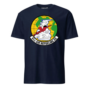Mach2 Squadron Upload | 91ST AIR REFUELING SQUADRON | T-Shirt | Navy | MACH-SHORT-SLEEVE-FRONT-NAVY.jpg