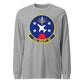 Mach2 Squadron Upload | 458TH AIRLIFT SQUADRON | Long Sleeve | Heather Grey | MACH-LONG-SLEEVE-FRONT-GREY.jpg
