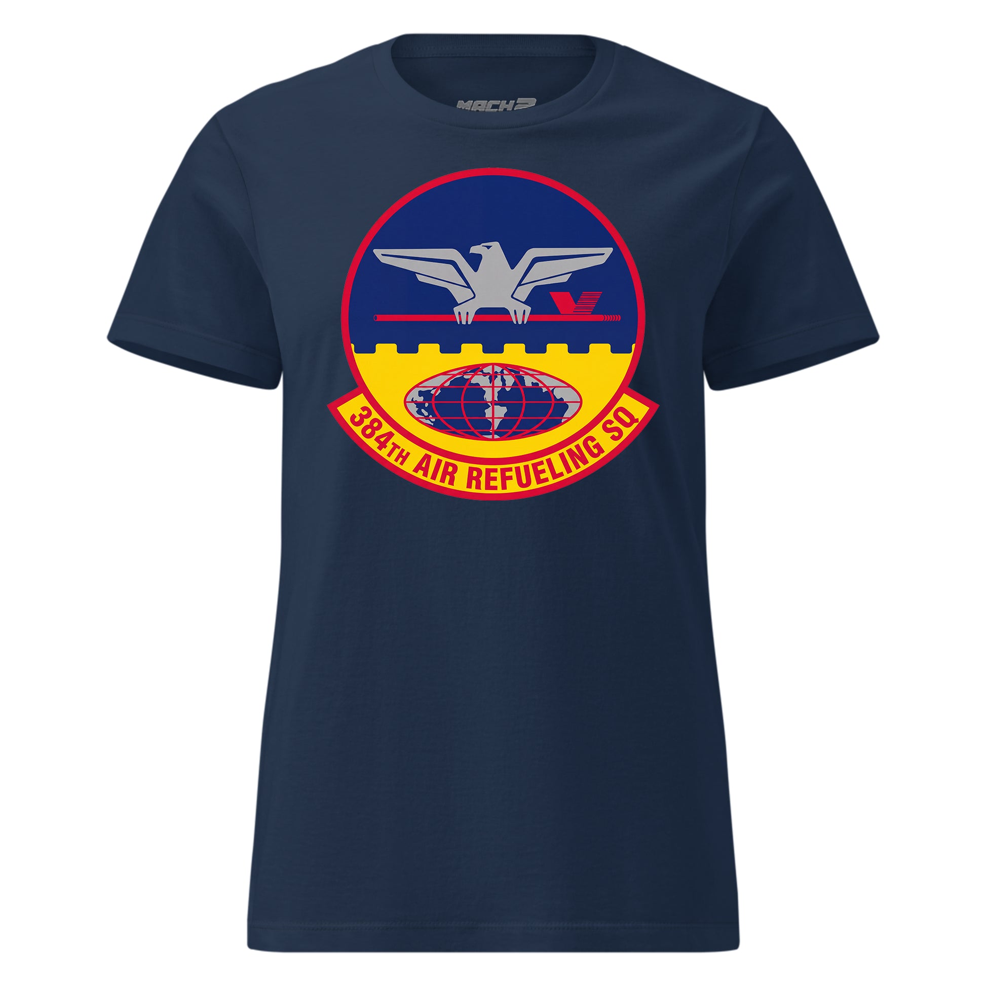 Mach2 Squadron Upload | 384TH AIR REFUELING SQUADRON | Womens | Navy | MACH-WOMENS-FRONT-NAVY.jpg