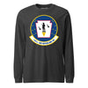 147th Air Refueling Squadron Long Sleeve T-Shirt - Charcoal Heather