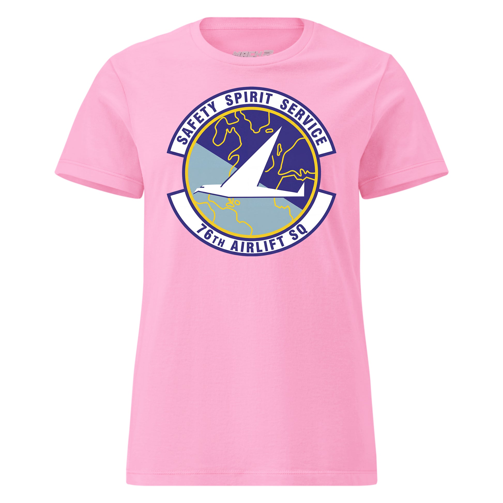 Mach2 Squadron Upload | 76TH AIRLIFT SQUADRON | Womens | Pink | MACH-WOMENS-FRONT-PINK.jpg