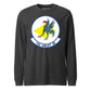 Mach2 Squadron Upload | 142ND AIRLIFT SQUADRON | Long Sleeve | Charcoal Heather | MACH-LONG-SLEEVE-FRONT-CHARCOAL.jpg