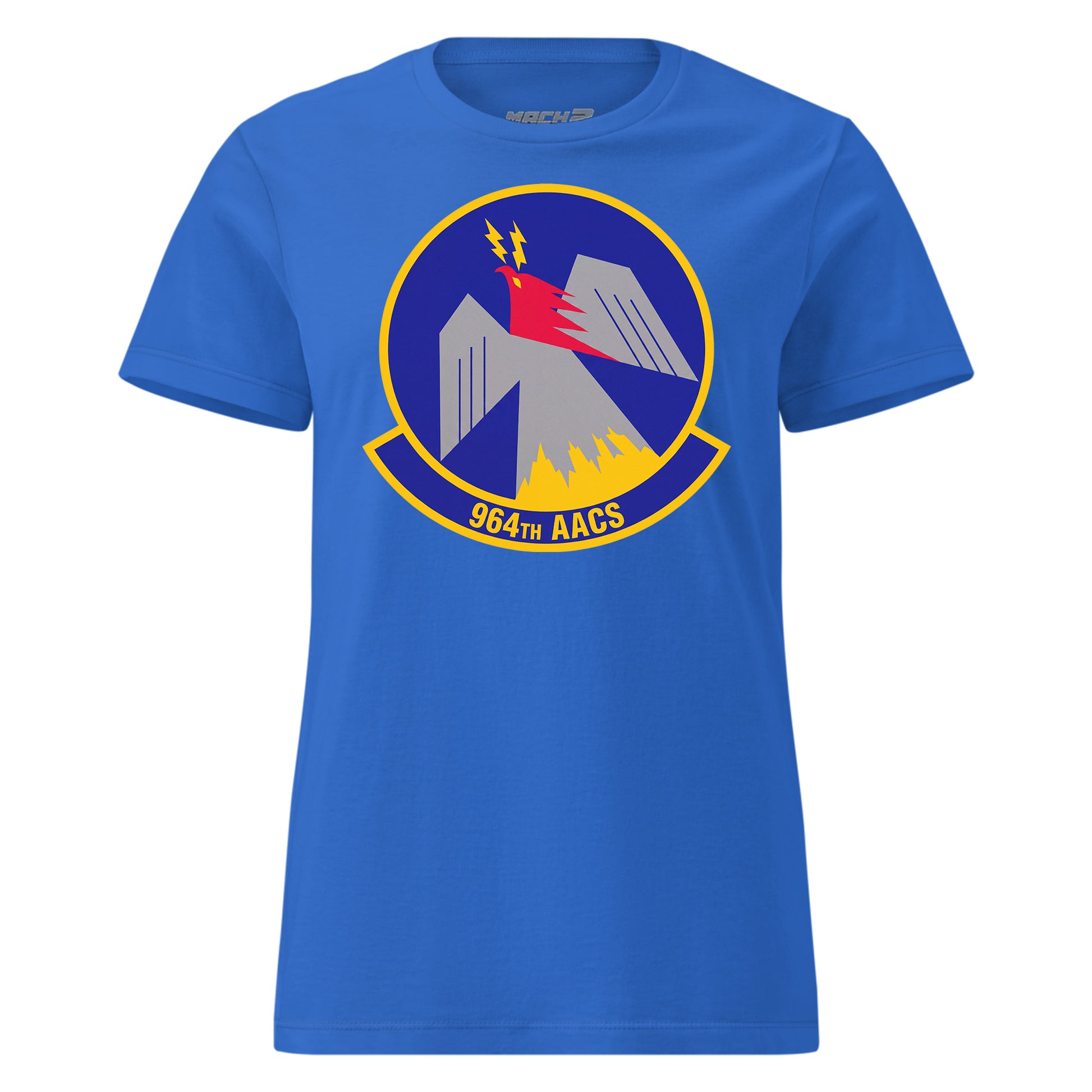 Mach2 Squadron Upload | 964TH AIRBORNE AIR CONTROL SQUADRON | Womens | Royal | MACH-WOMENS-FRONT-ROYAL.jpg