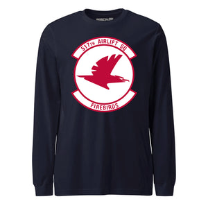 Mach2 Squadron Upload | 517TH AIRLIFT SQUADRON | Long Sleeve | Navy | MACH-LONG-SLEEVE-FRONT-NAVY.jpg