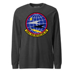 Mach2 Squadron Upload | 349TH AIR REFUELING SQUADRON | Long Sleeve | Charcoal Heather | MACH-LONG-SLEEVE-FRONT-CHARCOAL.jpg