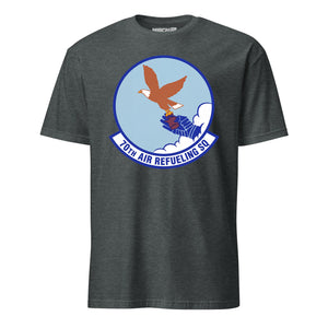 Mach2 Squadron Upload | 70TH AIR REFUELING SQUADRON | T-Shirt | Charcoal Heather | MACH-SHORT-SLEEVE-FRONT-CHARCOAL.jpg