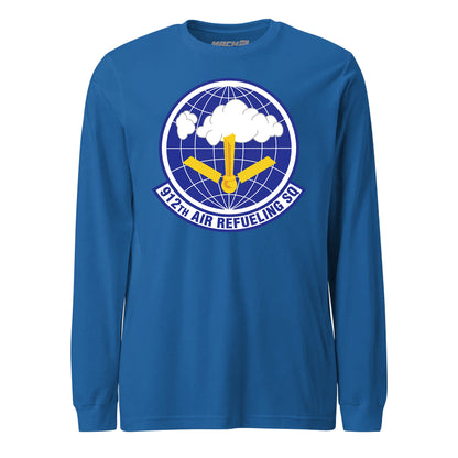 Mach2 Squadron Upload | 912TH AIR REFUELING SQUADRON | Long Sleeve | Royal | MACH-LONG-SLEEVE-FRONT-ROYAL.jpg