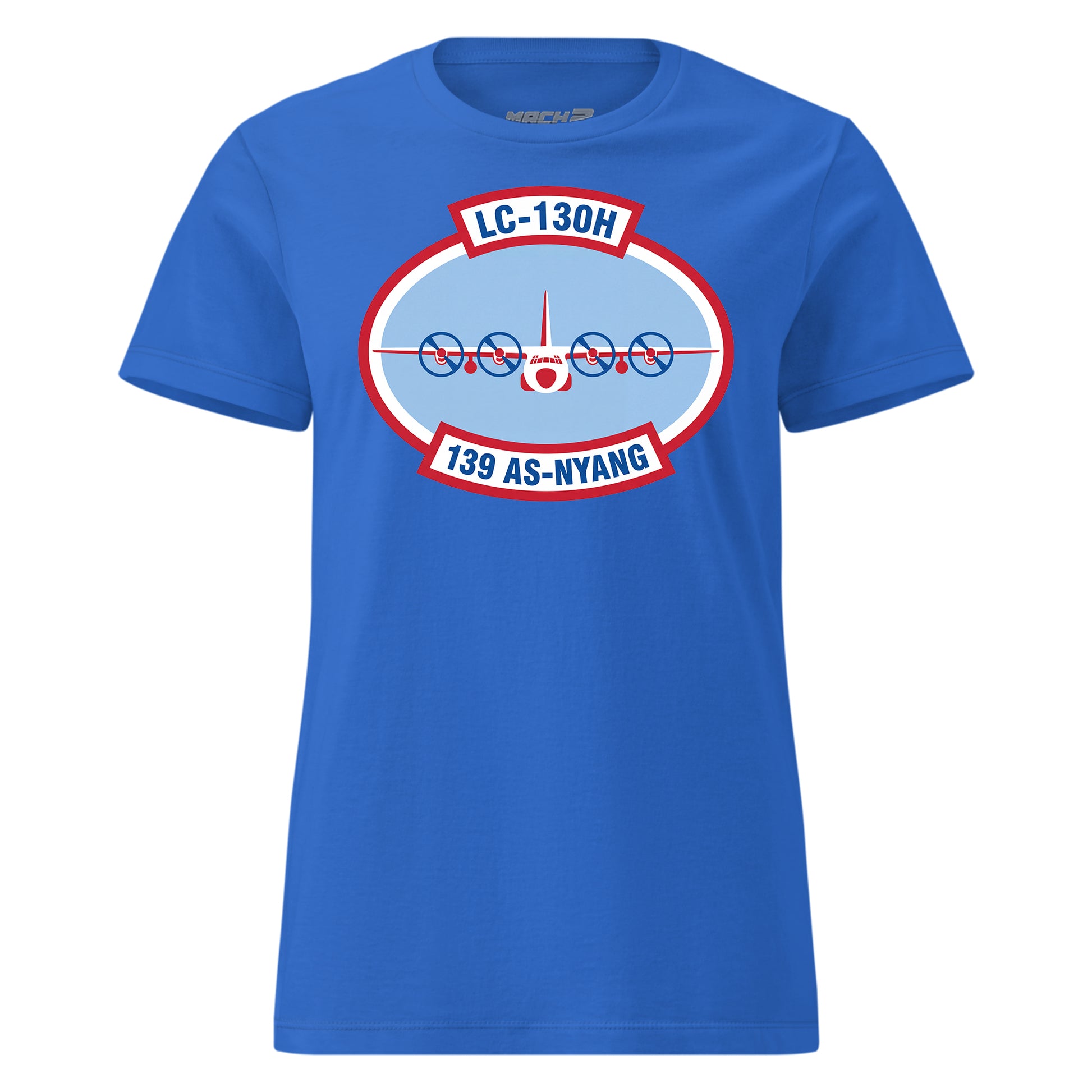 Mach2 Squadron Upload | 139TH AIRLIFT SQUADRON | Womens | Royal | MACH-WOMENS-FRONT-ROYAL.jpg