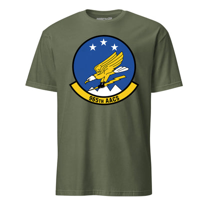 Mach2 Squadron Upload | 965TH AIRBORNE AIR CONTROL SQUADRON | T-Shirt | OD Green | MACH-SHORT-SLEEVE-FRONT-OD.jpg