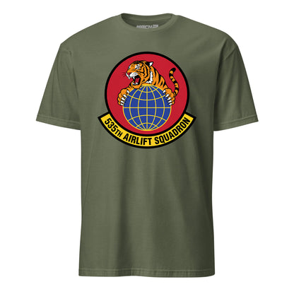 Mach2 Squadron Upload | 535TH AIRLIFT SQUADRON | T-Shirt | OD Green | MACH-SHORT-SLEEVE-FRONT-OD.jpg