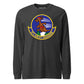 Mach2 Squadron Upload | 97TH AIRLIFT SQUADRON | Long Sleeve | Charcoal Heather | MACH-LONG-SLEEVE-FRONT-CHARCOAL.jpg