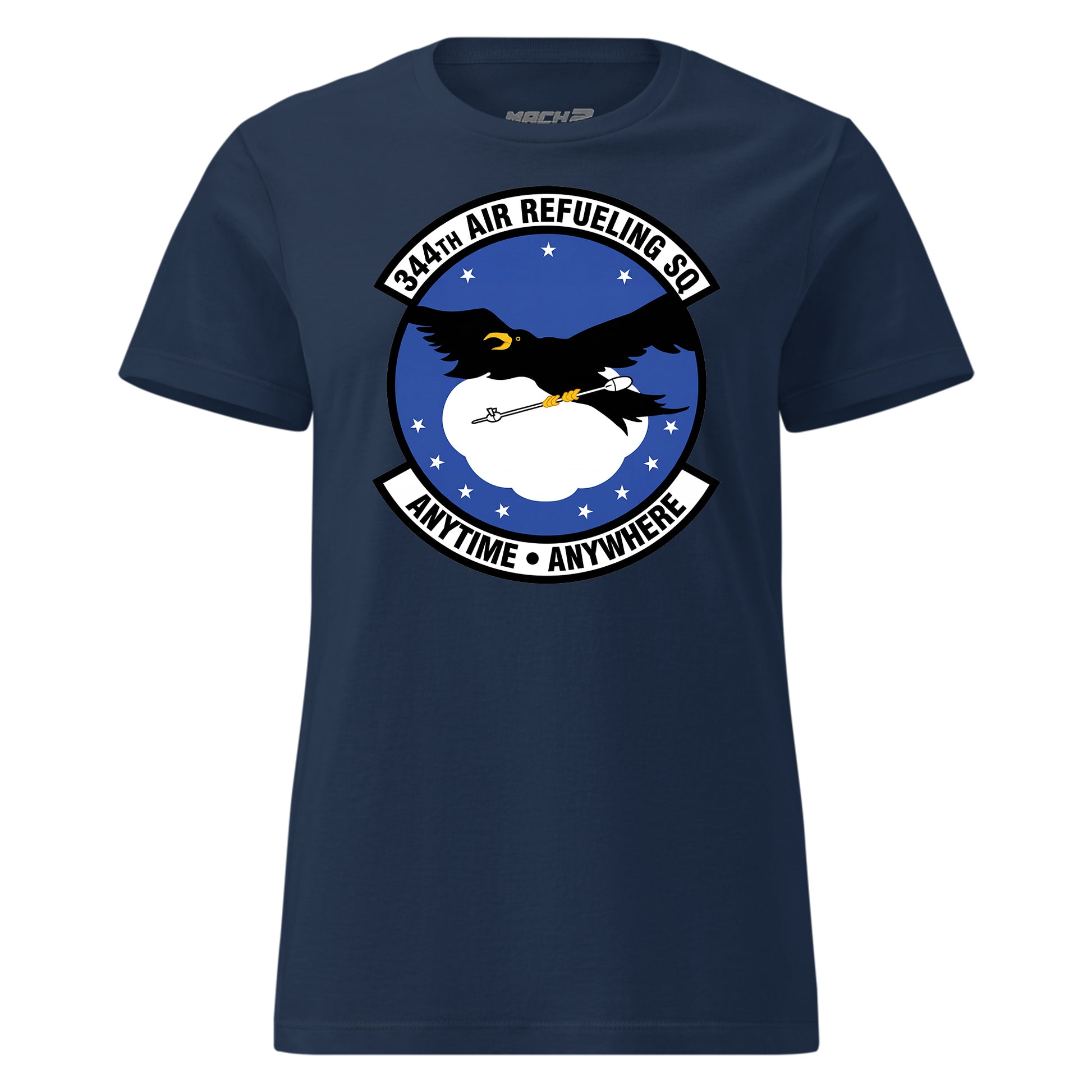 Mach2 Squadron Upload | 344TH AIR REFUELING SQUADRON | Womens | Navy | MACH-WOMENS-FRONT-NAVY.jpg