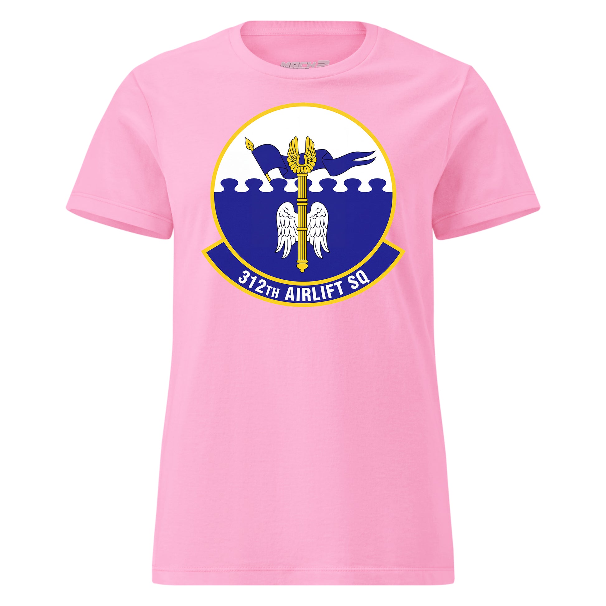 Mach2 Squadron Upload | 312TH AIRLIFT SQUADRON | Womens | Pink | MACH-WOMENS-FRONT-PINK.jpg