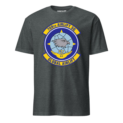Mach2 Squadron Upload | 709TH AIRLIFT SQUADRON | T-Shirt | Charcoal Heather | MACH-SHORT-SLEEVE-FRONT-CHARCOAL.jpg