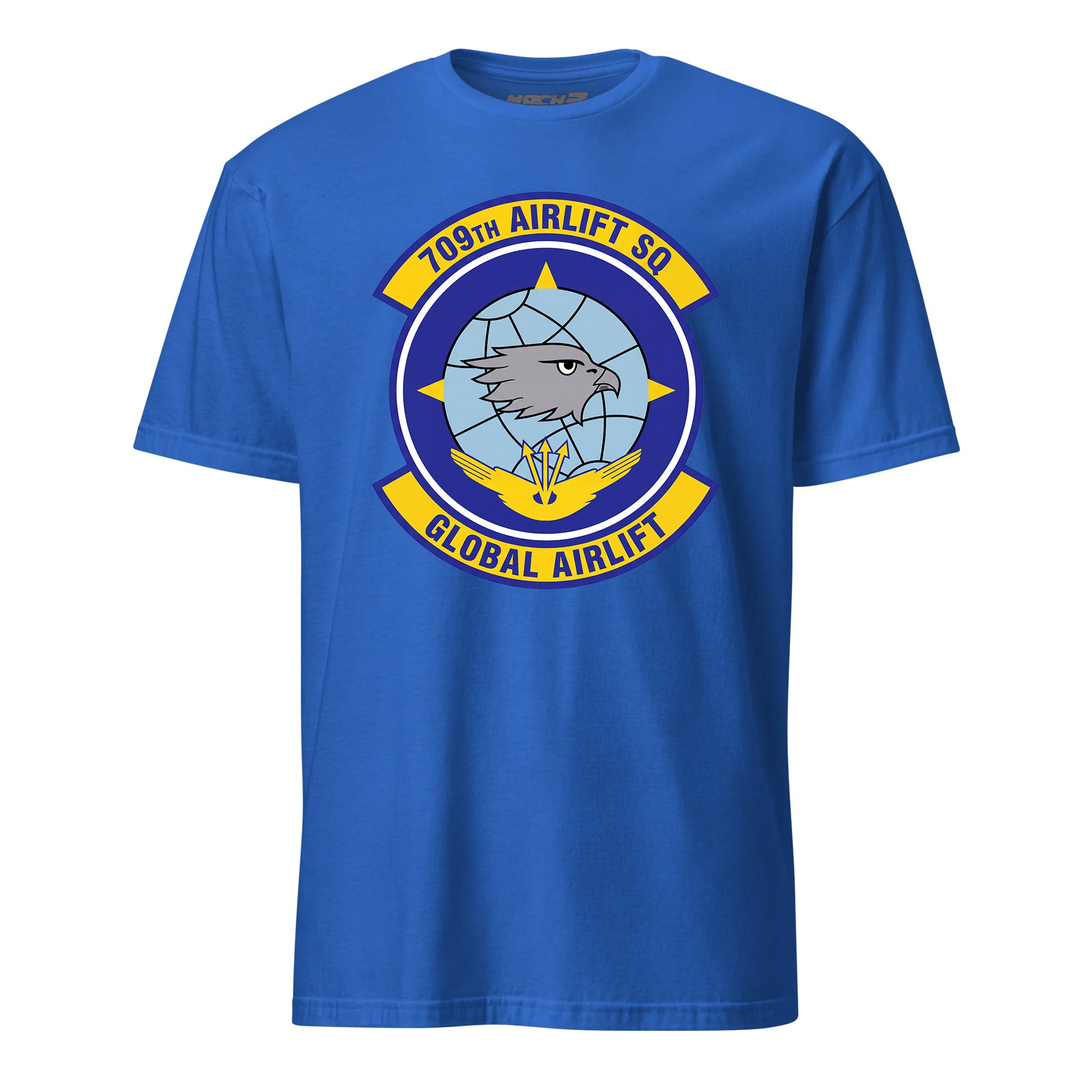 Mach2 Squadron Upload | 709TH AIRLIFT SQUADRON | T-Shirt | Royal | MACH-SHORT-SLEEVE-FRONT-ROYAL.jpg