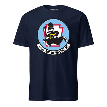 Mach2 Squadron Upload | 146TH AIR REFUELING SQUADRON | T-Shirt | Navy | MACH-SHORT-SLEEVE-FRONT-NAVY.jpg