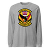 204th Airlift Squadron Long Sleeve T-Shirt - Heather Grey