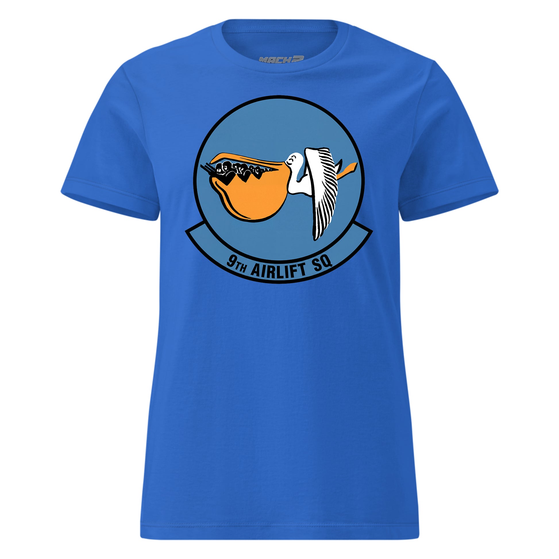 Mach2 Squadron Upload | 9TH AIRLIFT SQUADRON | Womens | Royal | MACH-WOMENS-FRONT-ROYAL.jpg