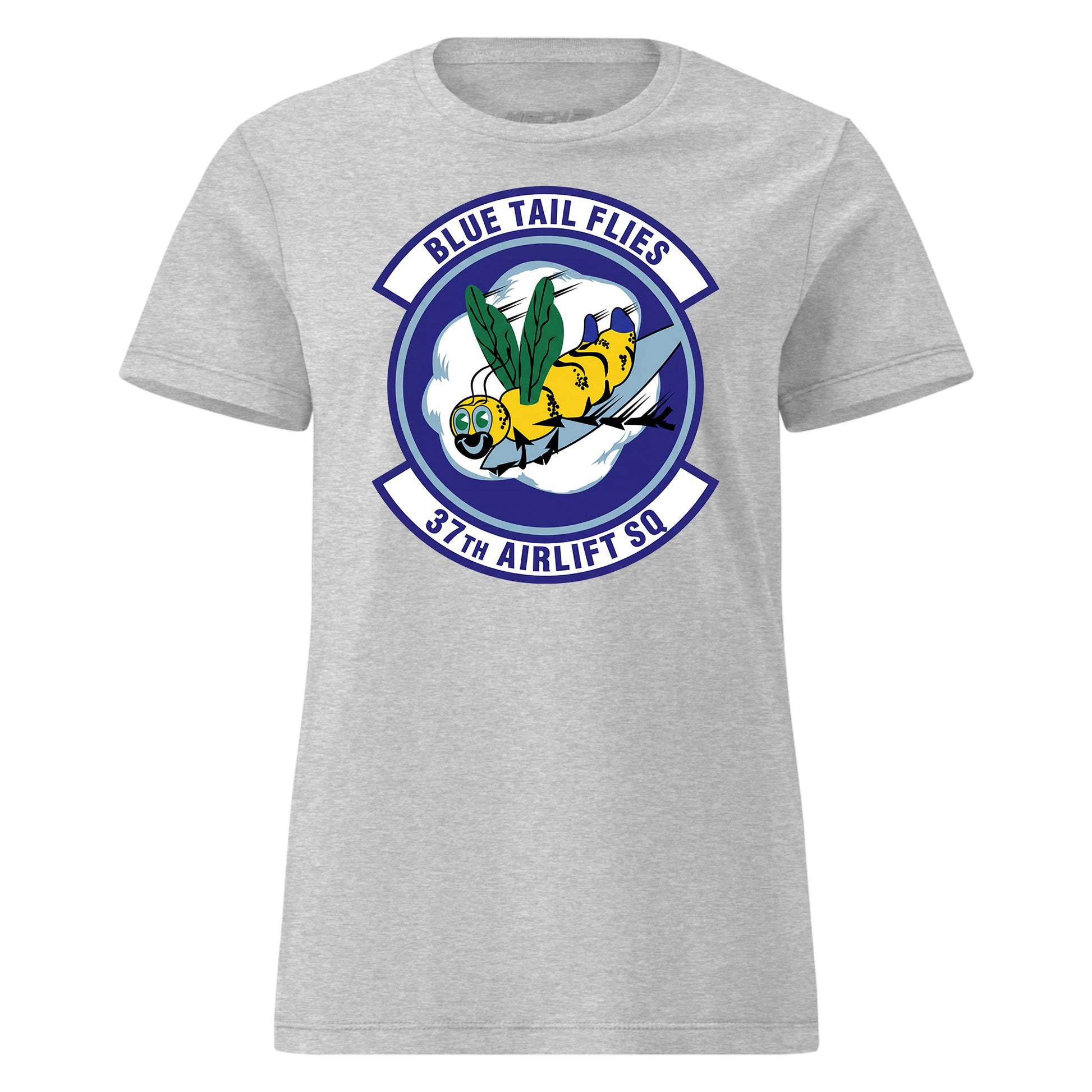 Mach2 Squadron Upload | 37TH AIRLIFT SQUADRON | Womens | Heather Grey | MACH-WOMENS-FRONT-GREY.jpg