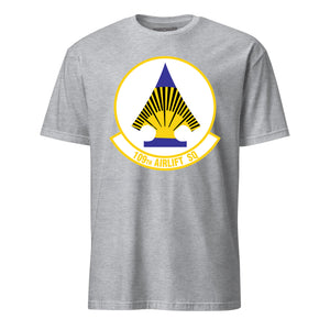 Mach2 Squadron Upload | 109TH AIRLIFT SQUADRON | T-Shirt | Heather Grey | MACH-SHORT-SLEEVE-FRONT-GREY.jpg