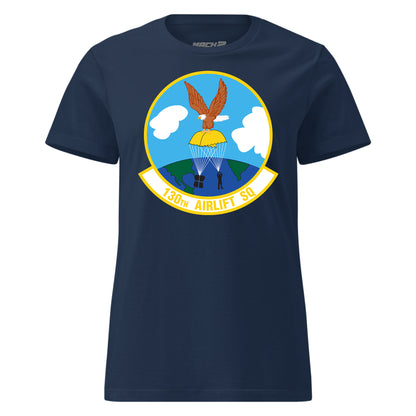 Mach2 Squadron Upload | 130TH AIRLIFT SQUADRON | Womens | Navy | MACH-WOMENS-FRONT-NAVY.jpg