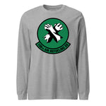Mach2 Squadron Upload | 106TH AIR REFUELING SQUADRON | Long Sleeve | Heather Grey | MACH-LONG-SLEEVE-FRONT-GREY.jpg