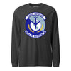 906th Air Refueling Squadron Long Sleeve T-Shirt - Charcoal Heather