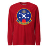 458th Airlift Squadron Long Sleeve T-Shirt - Red