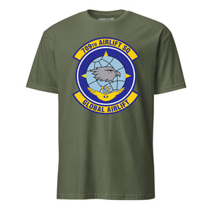 Mach2 Squadron Upload | 709TH AIRLIFT SQUADRON | T-Shirt | OD Green | MACH-SHORT-SLEEVE-FRONT-OD.jpg
