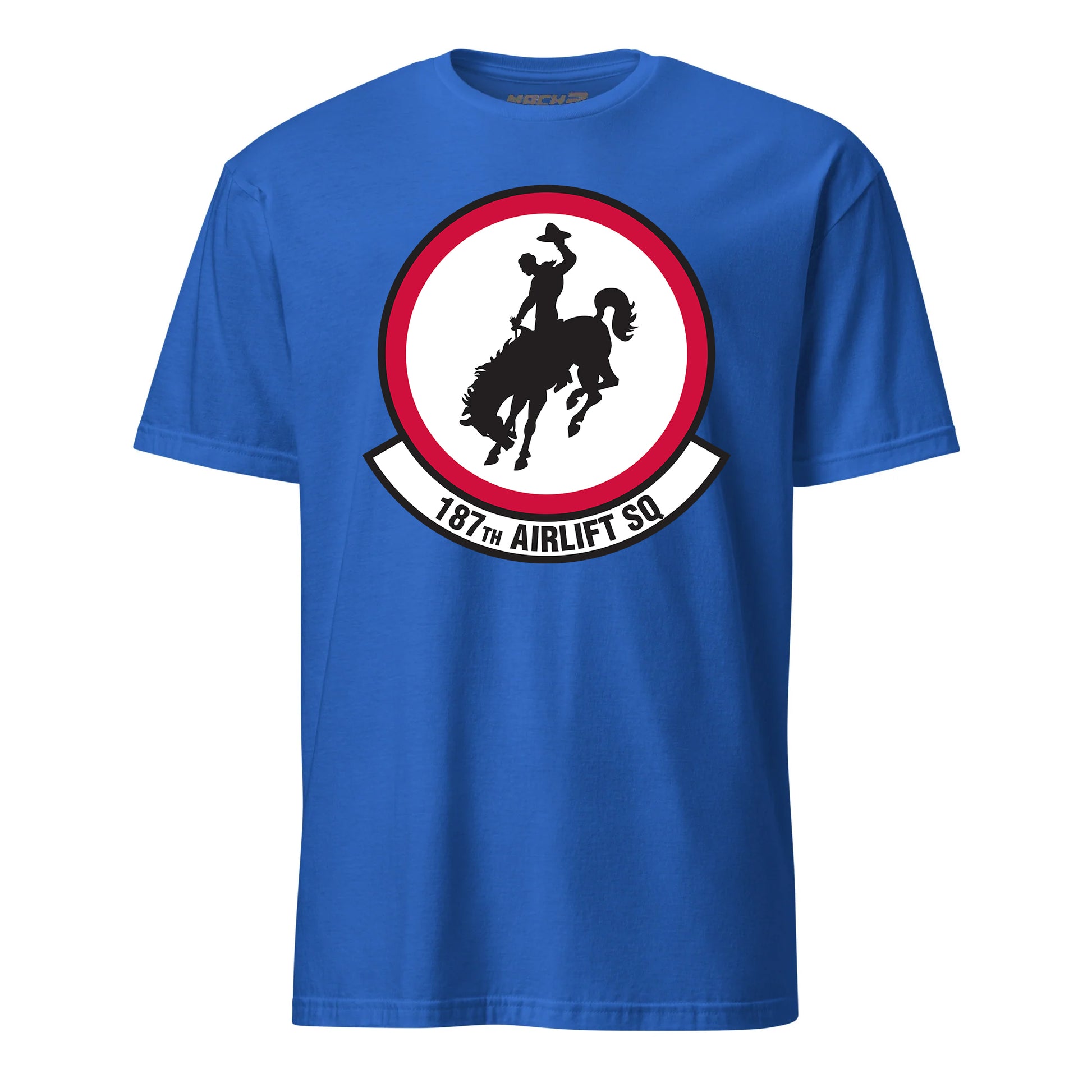 Mach2 Squadron Upload | 187TH AIRLIFT SQUADRON | T-Shirt | Royal | MACH-SHORT-SLEEVE-FRONT-ROYAL.jpg