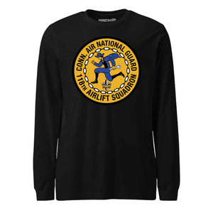 Mach2 Squadron Upload | 118TH AIRLIFT SQUADRON | Long Sleeve | Black | MACH-LONG-SLEEVE-FRONT-BLACK.jpg