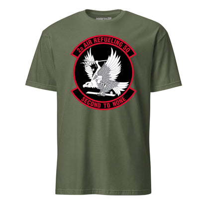 Mach2 Squadron Upload | 2ND AIR REFUELING SQUADRON | T-Shirt | OD Green | MACH-SHORT-SLEEVE-FRONT-OD.jpg