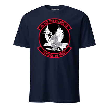 Mach2 Squadron Upload | 2ND AIR REFUELING SQUADRON | T-Shirt | Navy | MACH-SHORT-SLEEVE-FRONT-NAVY.jpg