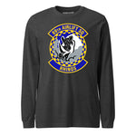 Mach2 Squadron Upload | 89TH AIRLIFT SQUADRON | Long Sleeve | Charcoal Heather | MACH-LONG-SLEEVE-FRONT-CHARCOAL.jpg
