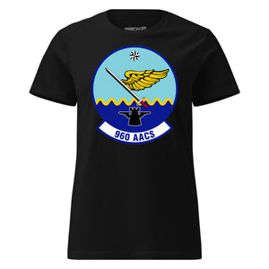Mach2 Squadron Upload | 960TH AIRBORNE AIR CONTROL SQUADRON | Womens | Black | MACH-WOMENS-FRONT-BLACK.jpg