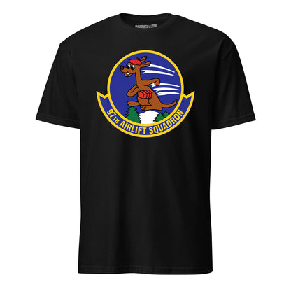 Mach2 Squadron Upload | 97TH AIRLIFT SQUADRON | T-Shirt | Black | MACH-SHORT-SLEEVE-FRONT-BLACK.jpg