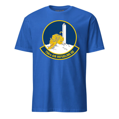 Mach2 Squadron Upload | 756TH AIR REFUELING SQUADRON | T-Shirt | Royal | MACH-SHORT-SLEEVE-FRONT-ROYAL.jpg