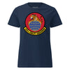 535th Airlift Squadron Womens T-Shirt - Navy